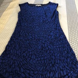 Loft printed dress size M.